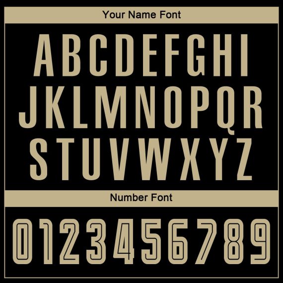 Custom Black Vegas Gold-Camo Sublimation Soccer Uniform Jersey